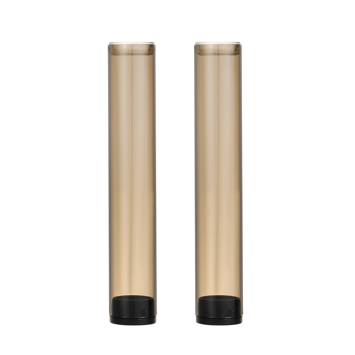 Custom Travel Tubes for Arizer Solo 3 V2.0 Glass Stems, Shaded Plastic, 70mm / 110mm Length, Pack of 2