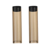 Custom Travel Tubes for Arizer Solo 3 V2.0 Glass Stems, Shaded Plastic, 70mm / 110mm Length, Pack of 2