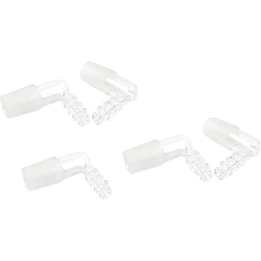 Glass Elbow Adapters for the Arizer XQ2 and Extreme Q, Pack of 5