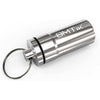 Mini geurdichte aluminium capsule, zilver
