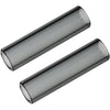 Short Glass Mouthpiece Stems for POTV LOBO and ONE - 2 Straight Half-Black Accessory Set (45mm)