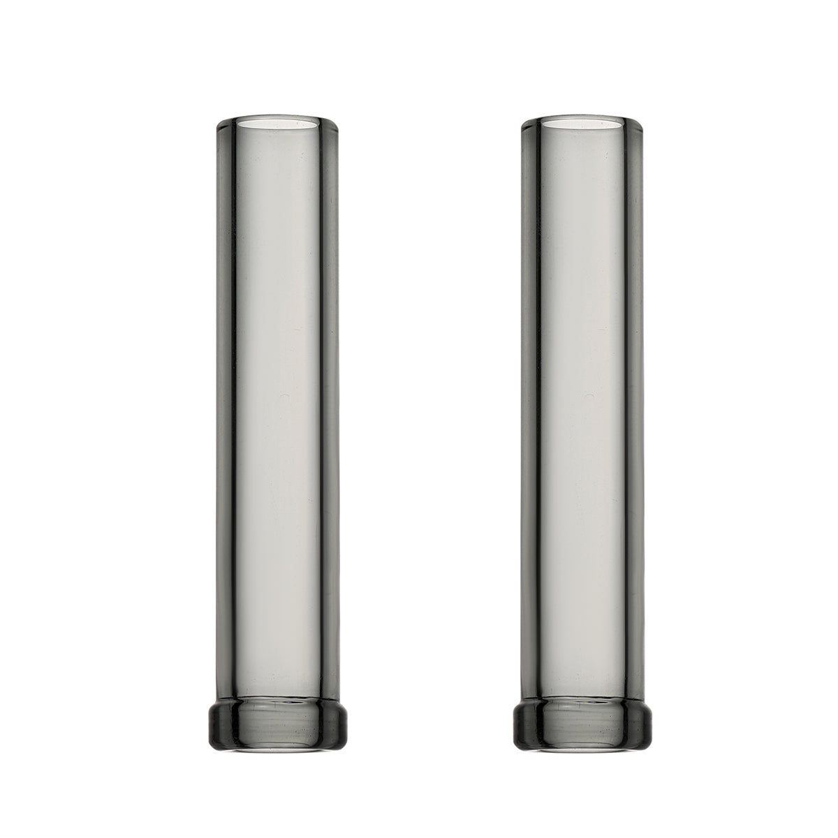 Short Shaded Black Glass Stem for XMAX V3 Pro and XMAX V4 Pro Vaporizers, 60mm, Pack of 2