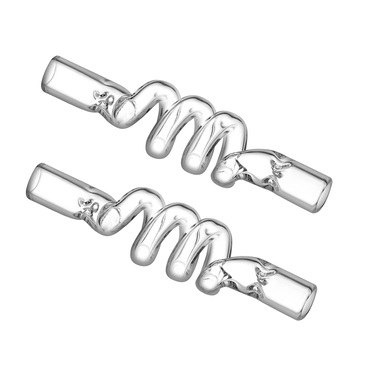 Spiralled Cooling Stem for POTV LOBO and POTV ONE - Accessory for Planet of the Vapes, Pack of 2
