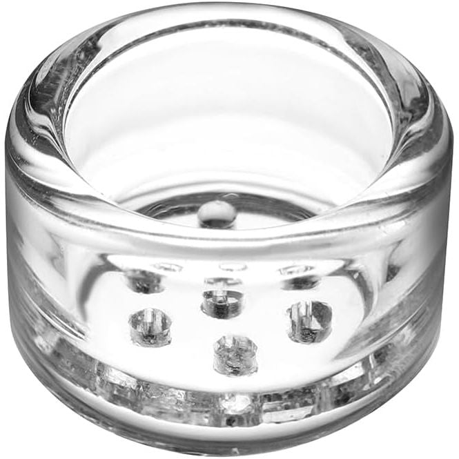 Glazen doseercapsule (zonder deksel) – close-up van één capsule, voor TinyMight 2 en TinyMight 1