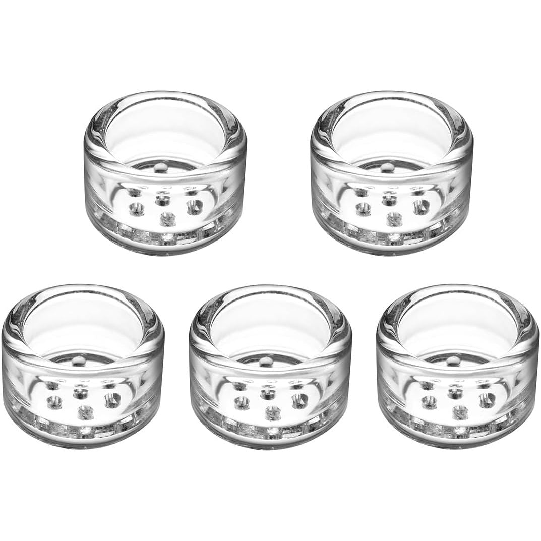 Glazen doseercapsules (zonder deksel), set van 5, voor TinyMight 2 en TinyMight 1